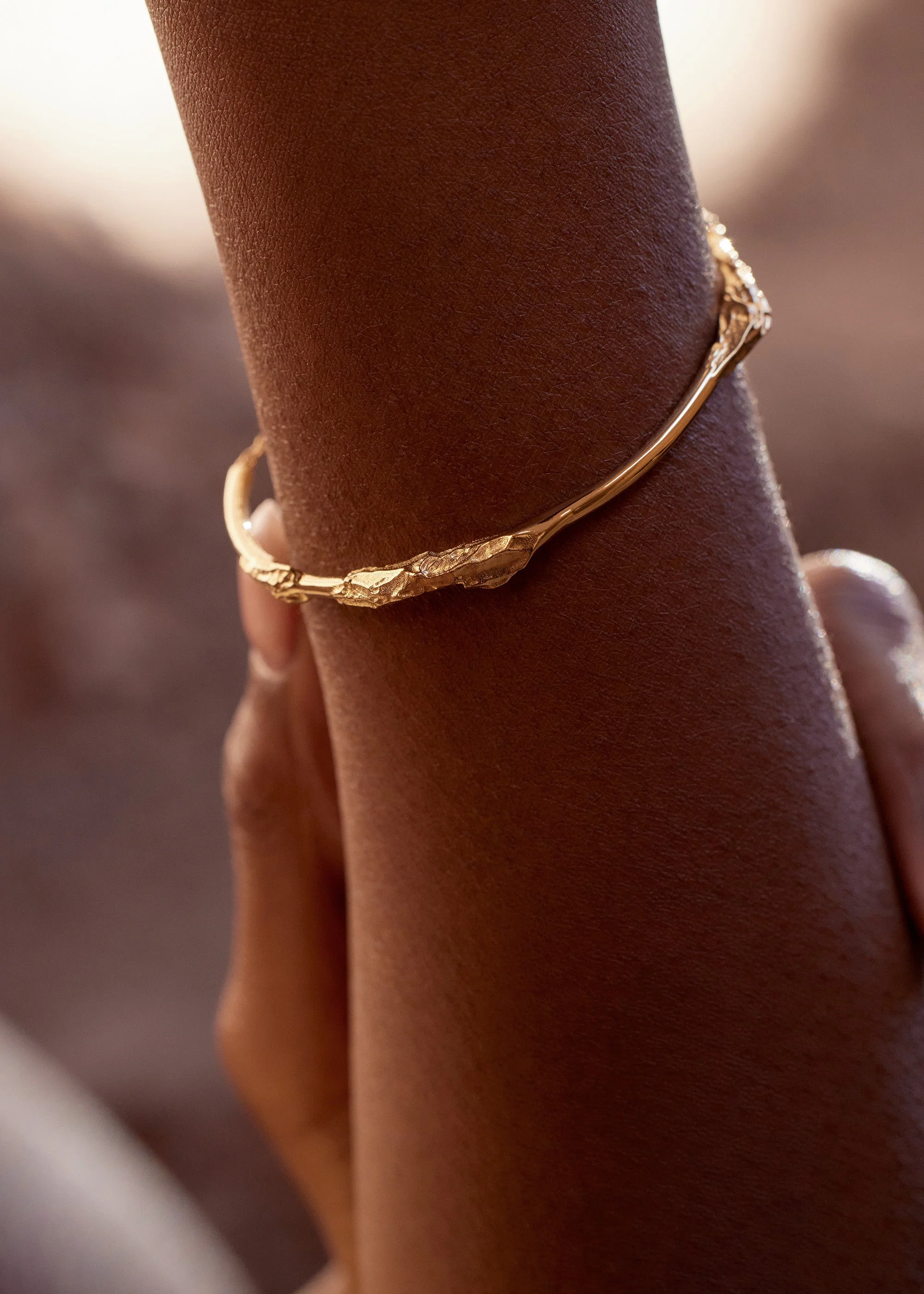 Eroz Bangle - 24 carat gold gilded - Image 7