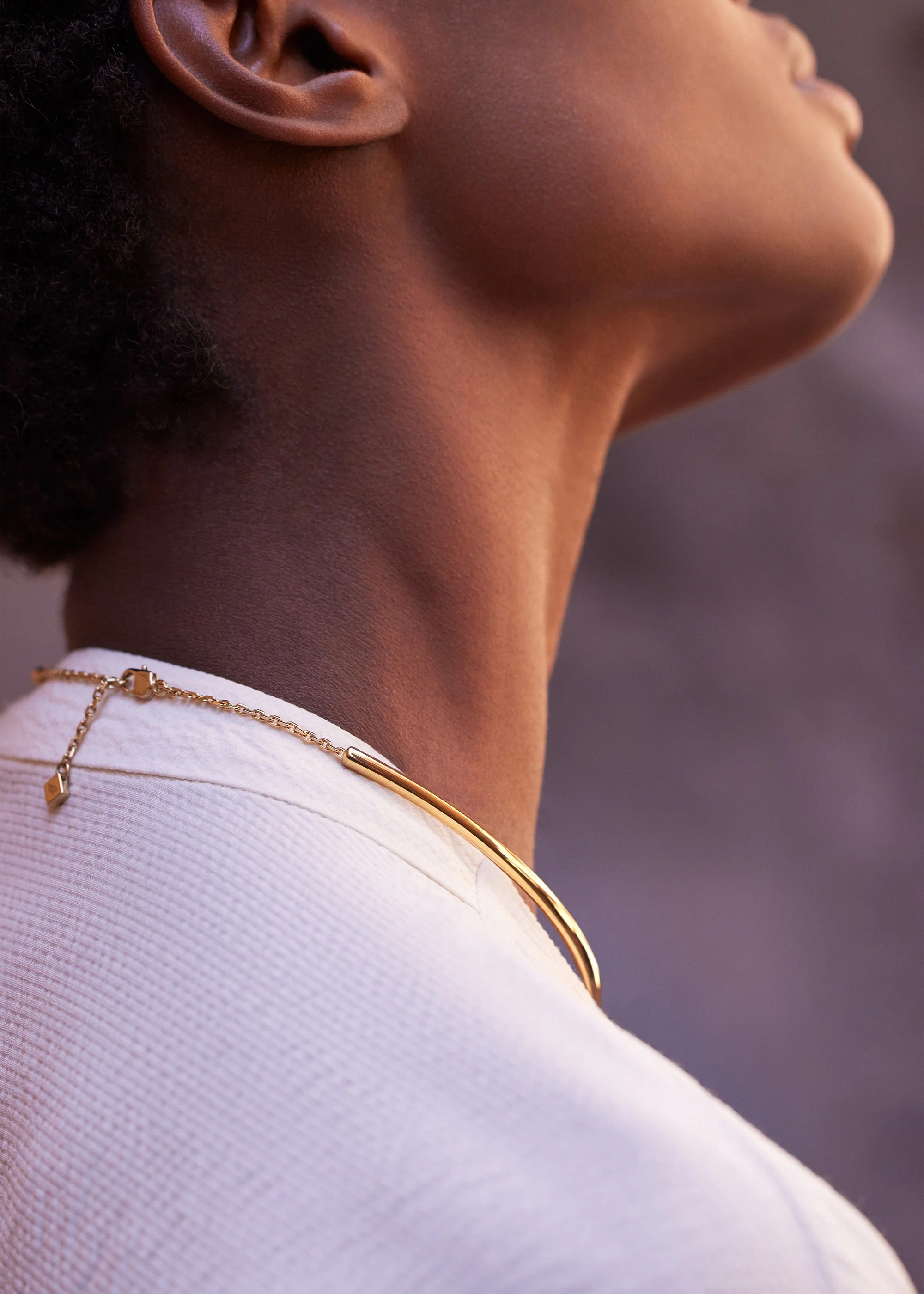Eroz Necklace - 24 carat gold gilded - Image 8