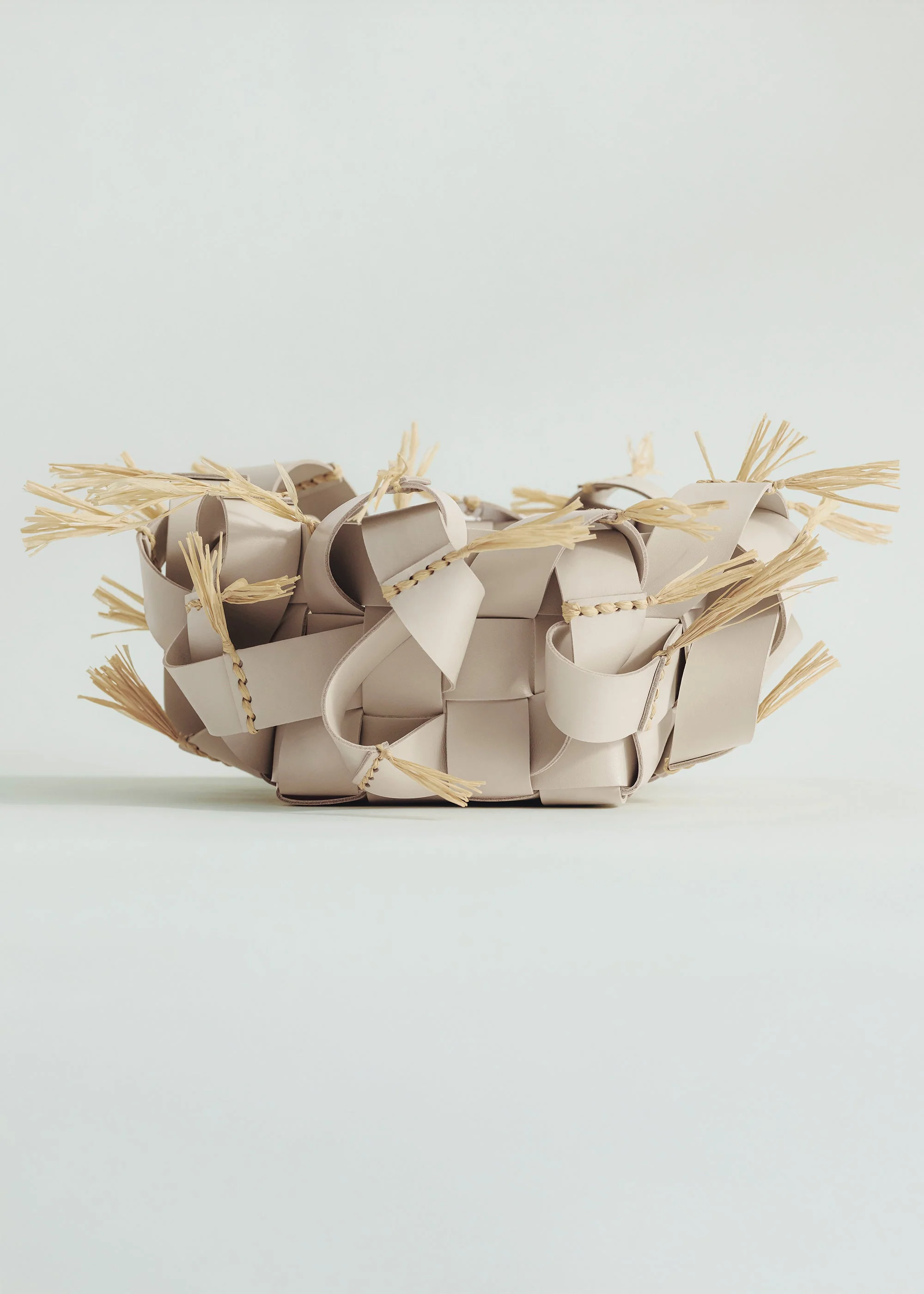 Yni basket - Chalk - Image 2